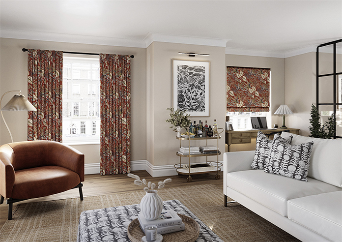 Paloma, Cinnamon - Made to Measure Curtain - Image 7